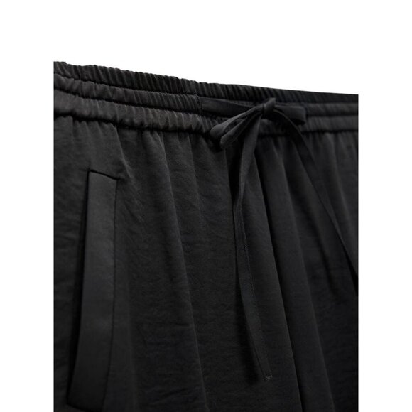 COPY - ZARA SATIN CARGO TROUSERS BLACK SIZE S | 2634/851/800 - Picture 3 of 4